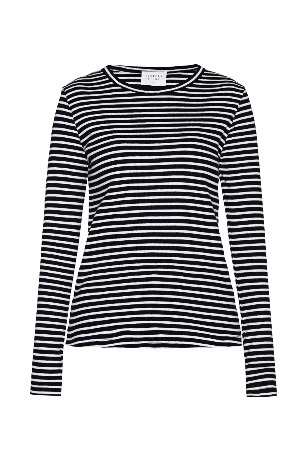 Sisters Point - Eike-Ls.Str - 010 Black/Cream Bluser 