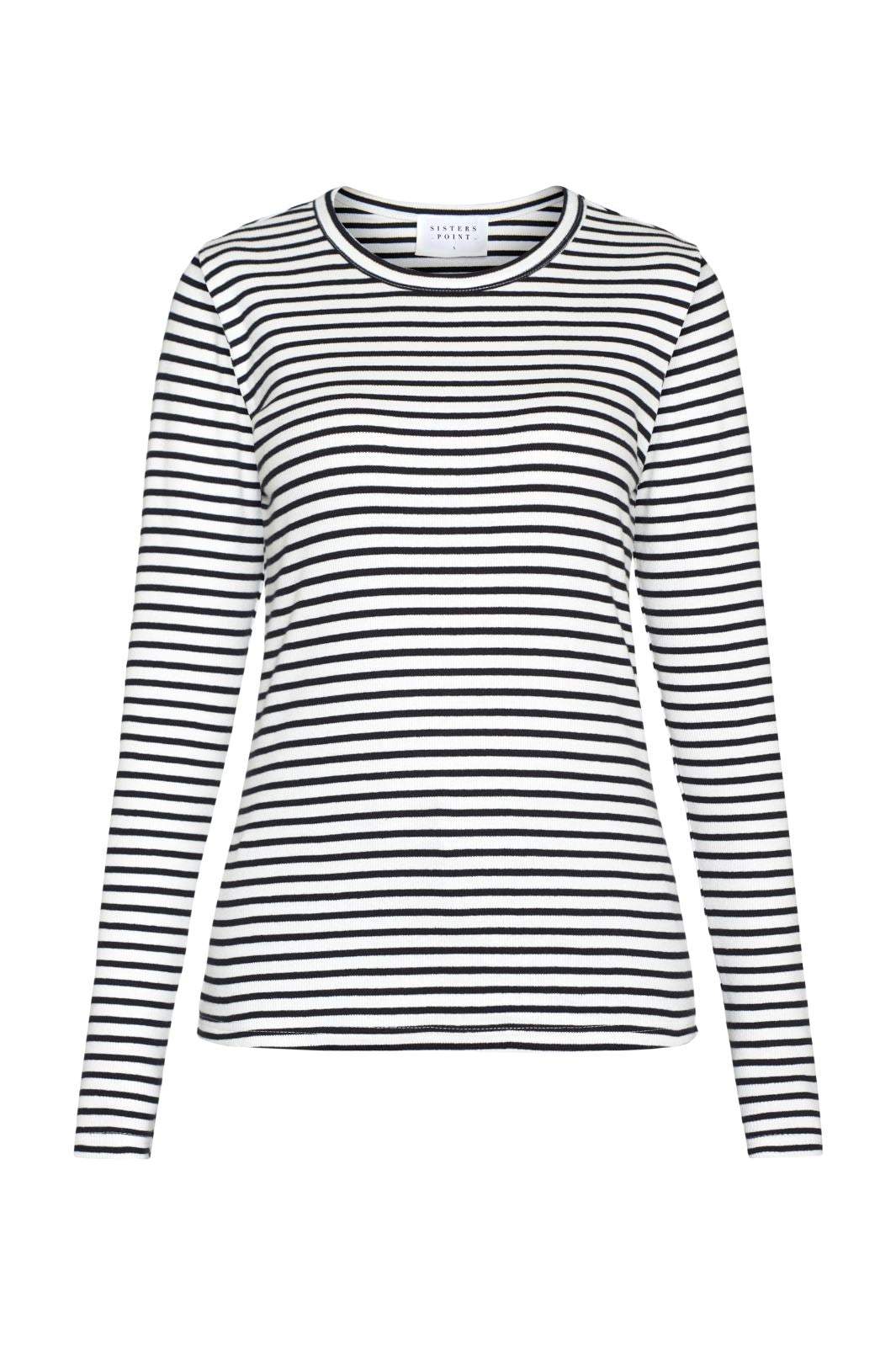 Sisters Point - Eike-Ls.Str - 119 Cream/Black Bluser 