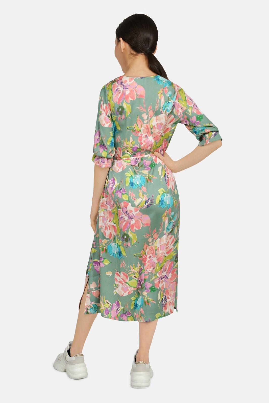 Sisters Point - Elvina-Dr.Ss - 815 Green Comb Flower Kjoler 