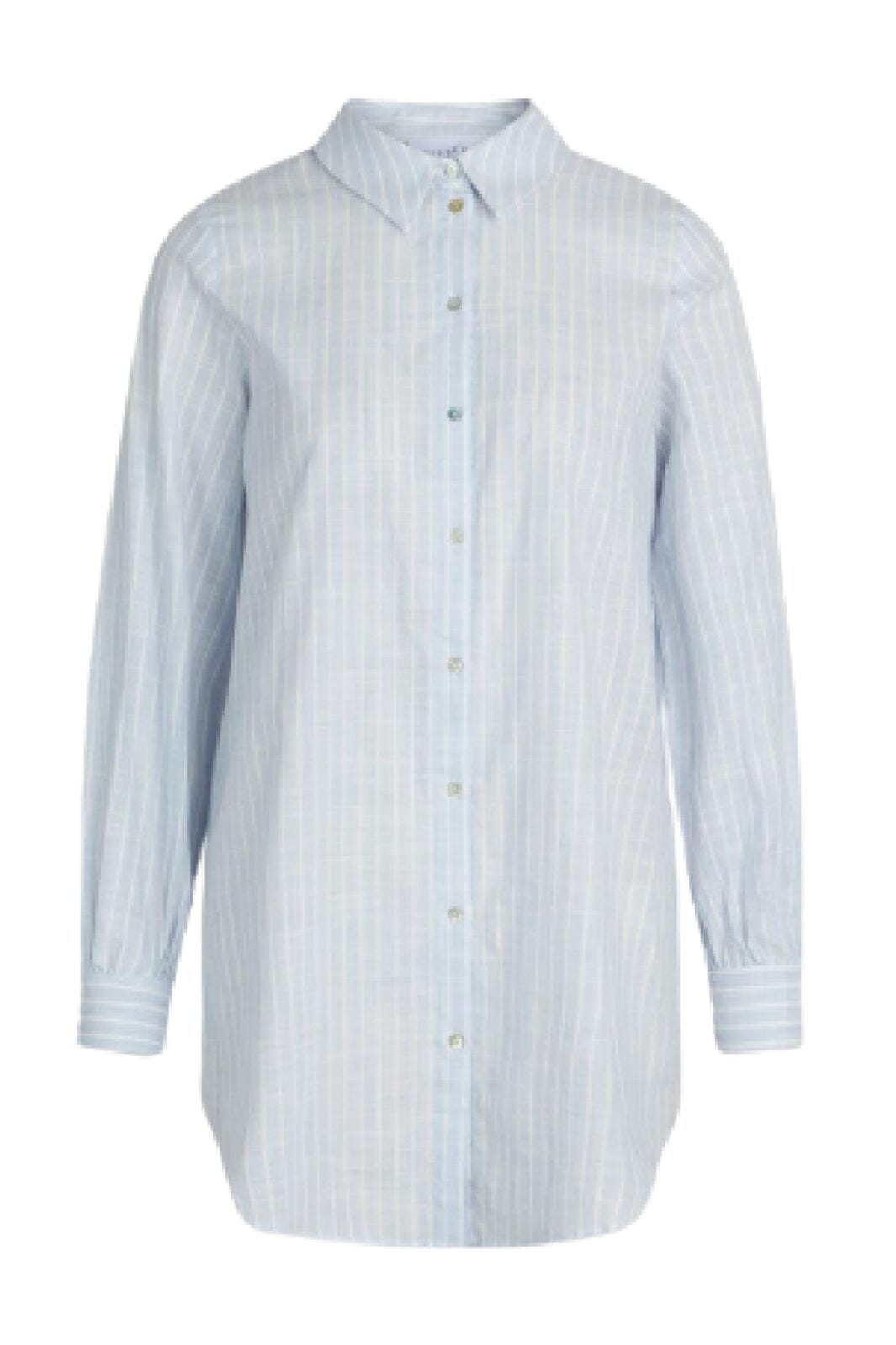 Sisters Point - Mania-Sh - 830 L. Blue/White Skjorter 