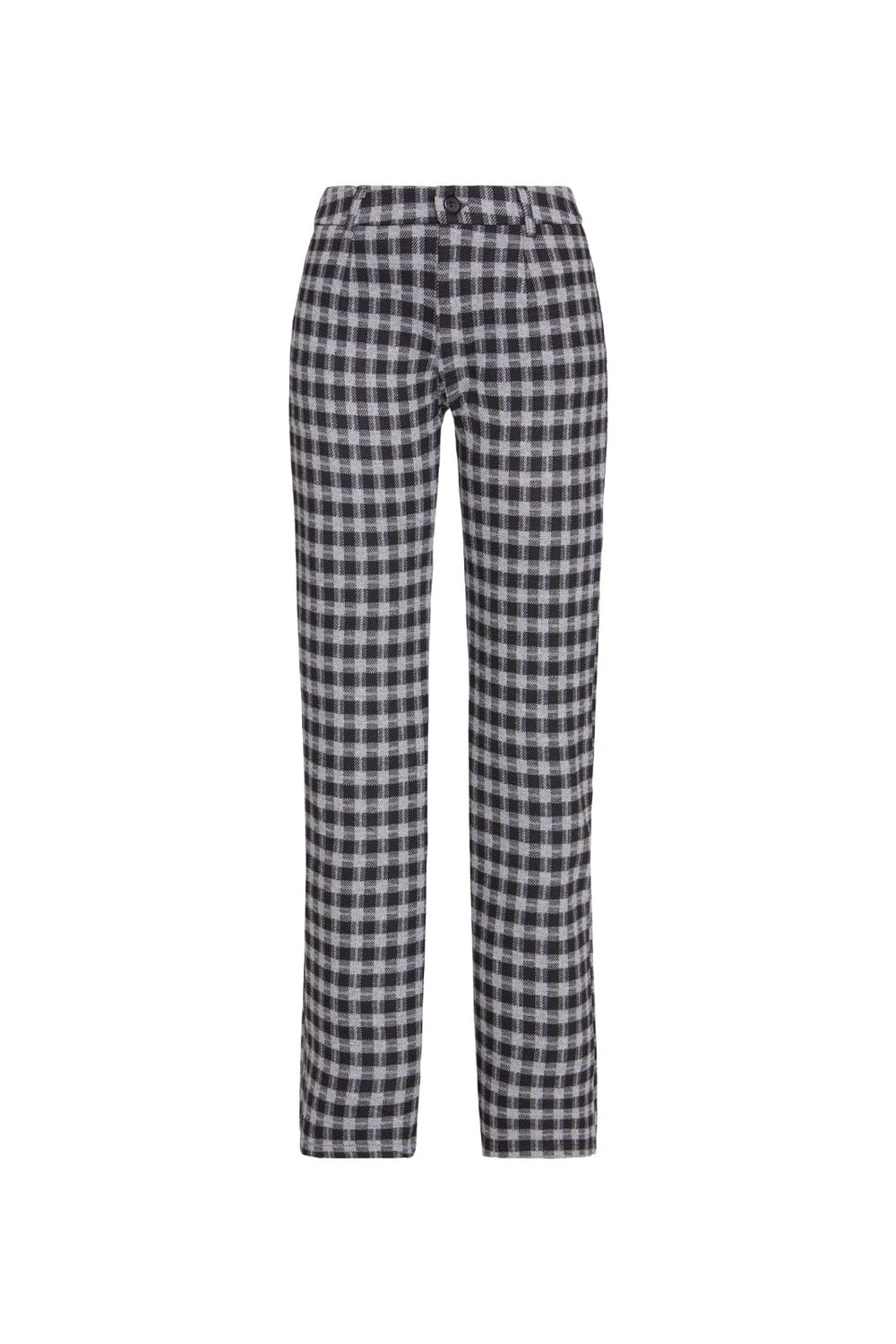 Sisters Point - New George-7-2 - 056 Black/Grey Check Bukser 