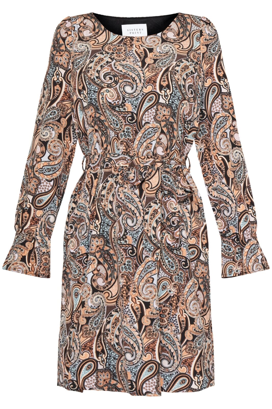 Sisters Point - Noki-Dr22 - 002 Paisley/Black Kjoler 