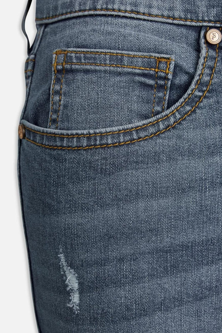 Sisters Point - Ona-Flare - 402 M. Blue Wash Jeans 