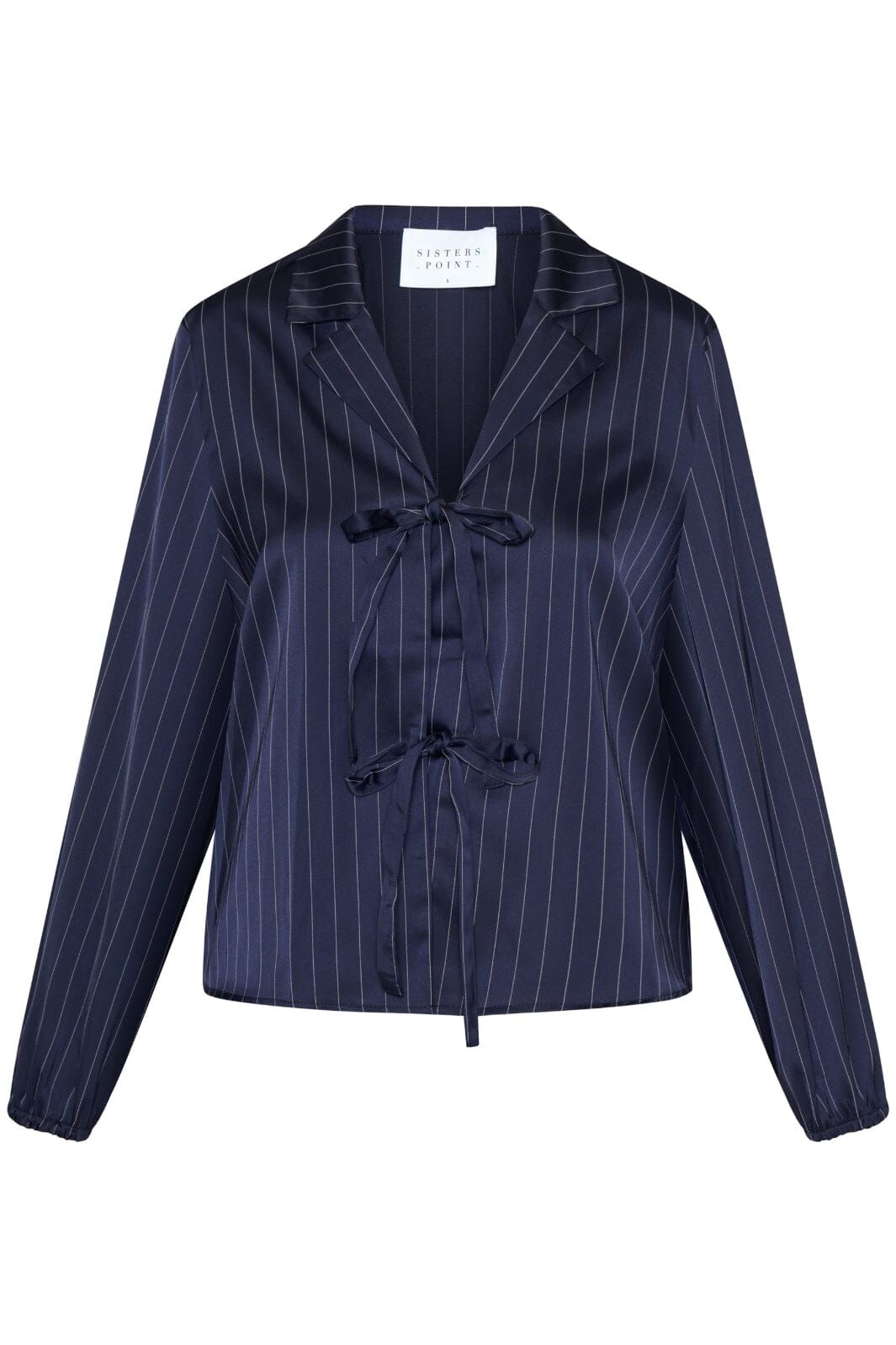 Sisters Point - Vabby-Bl - 830 Navy Pinstripe Bluser 