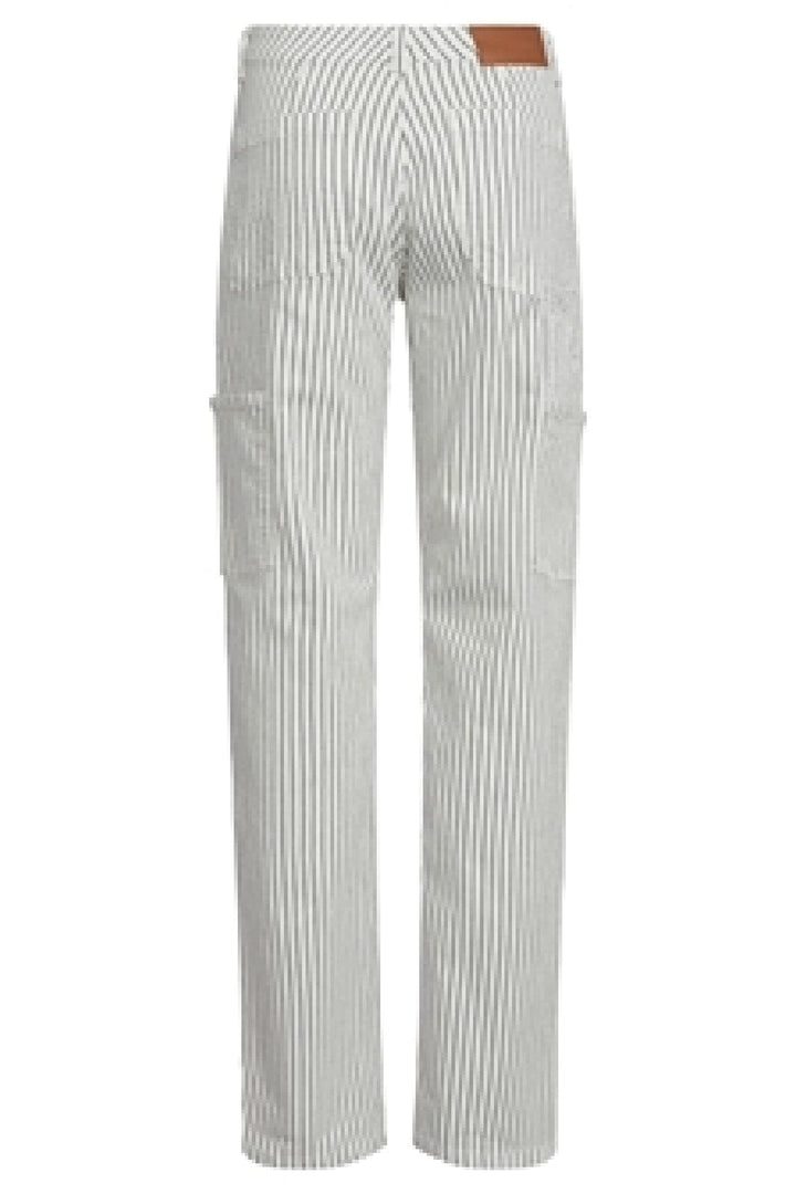 Sofie Schnoor - S231348 Trousers - Off White Striped Bukser 