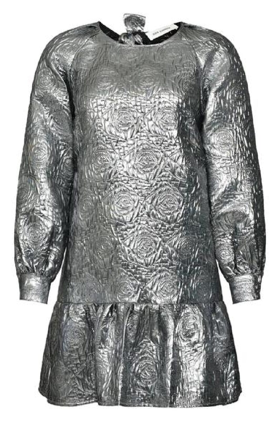 Sofie Schnoor - S234120 Short Dress - Silver Kjoler 