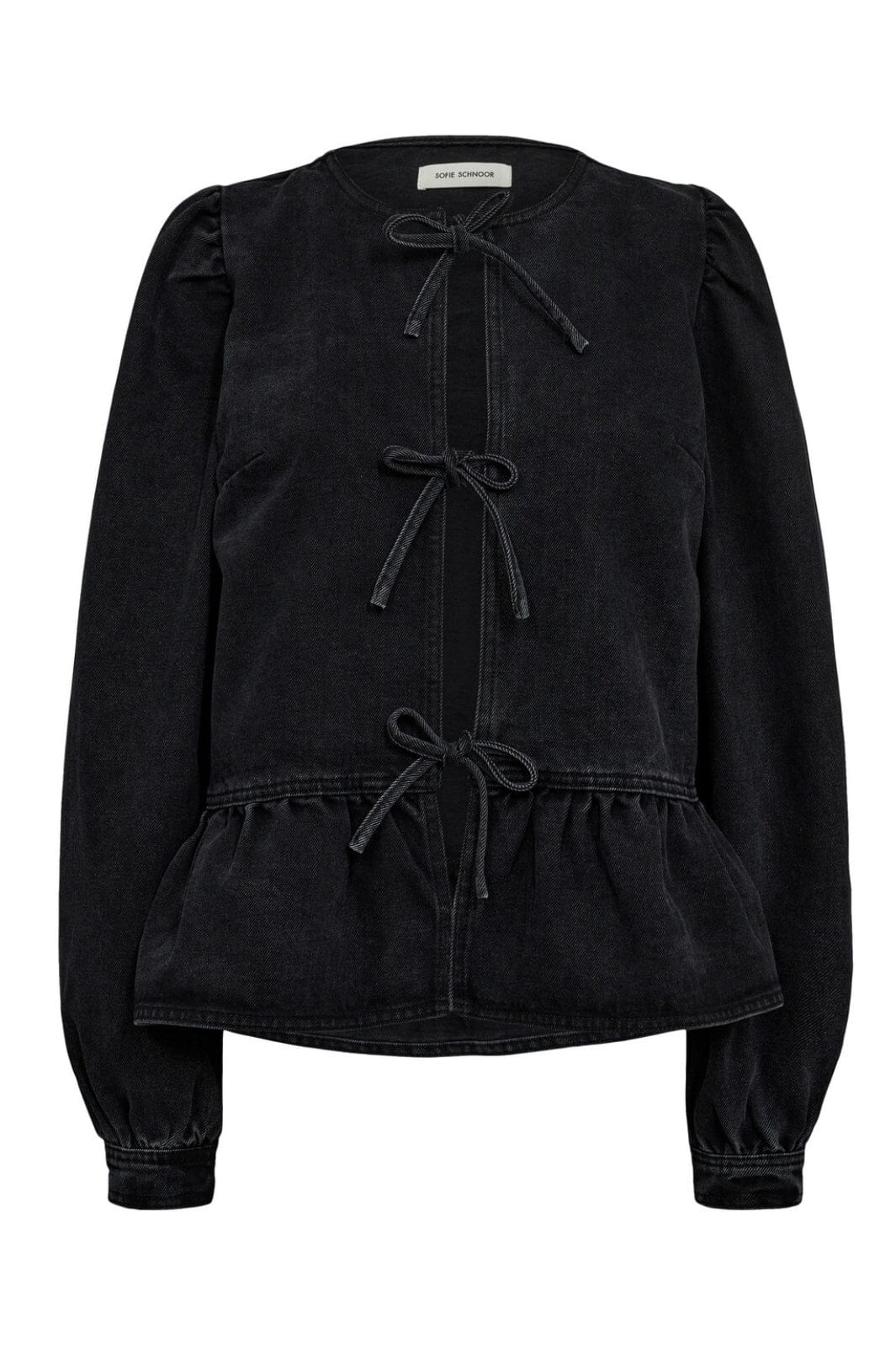 Sofie Schnoor - S234250 Shirt - Washed Black Skjorter 