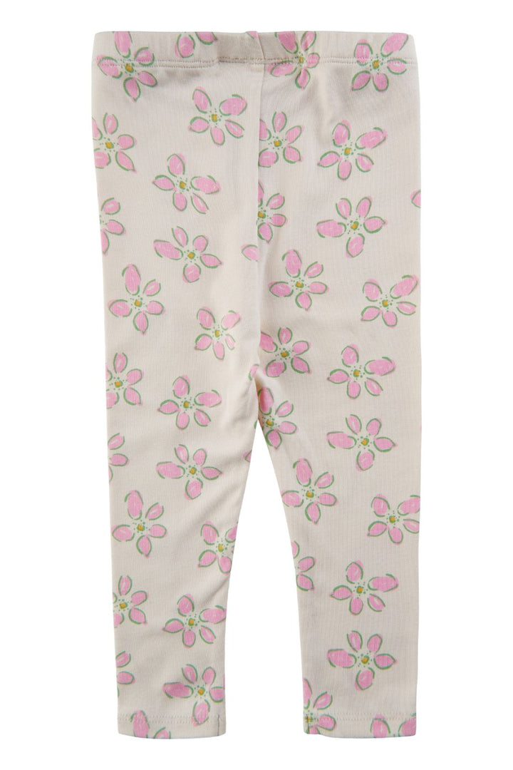 Soft Gallery - SGBaby Paula Spring Flowers Leggings - Gardenia Leggings 