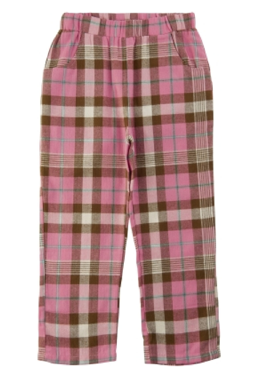 Soft Gallery - SGDali Check Pants - Cocoa Brown Bukser 