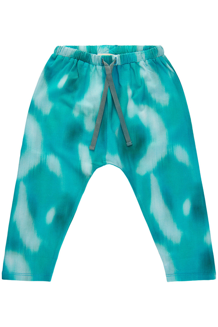 Soft Gallery - SgHailey Reflections Green Pants - Aquarelle Bukser 