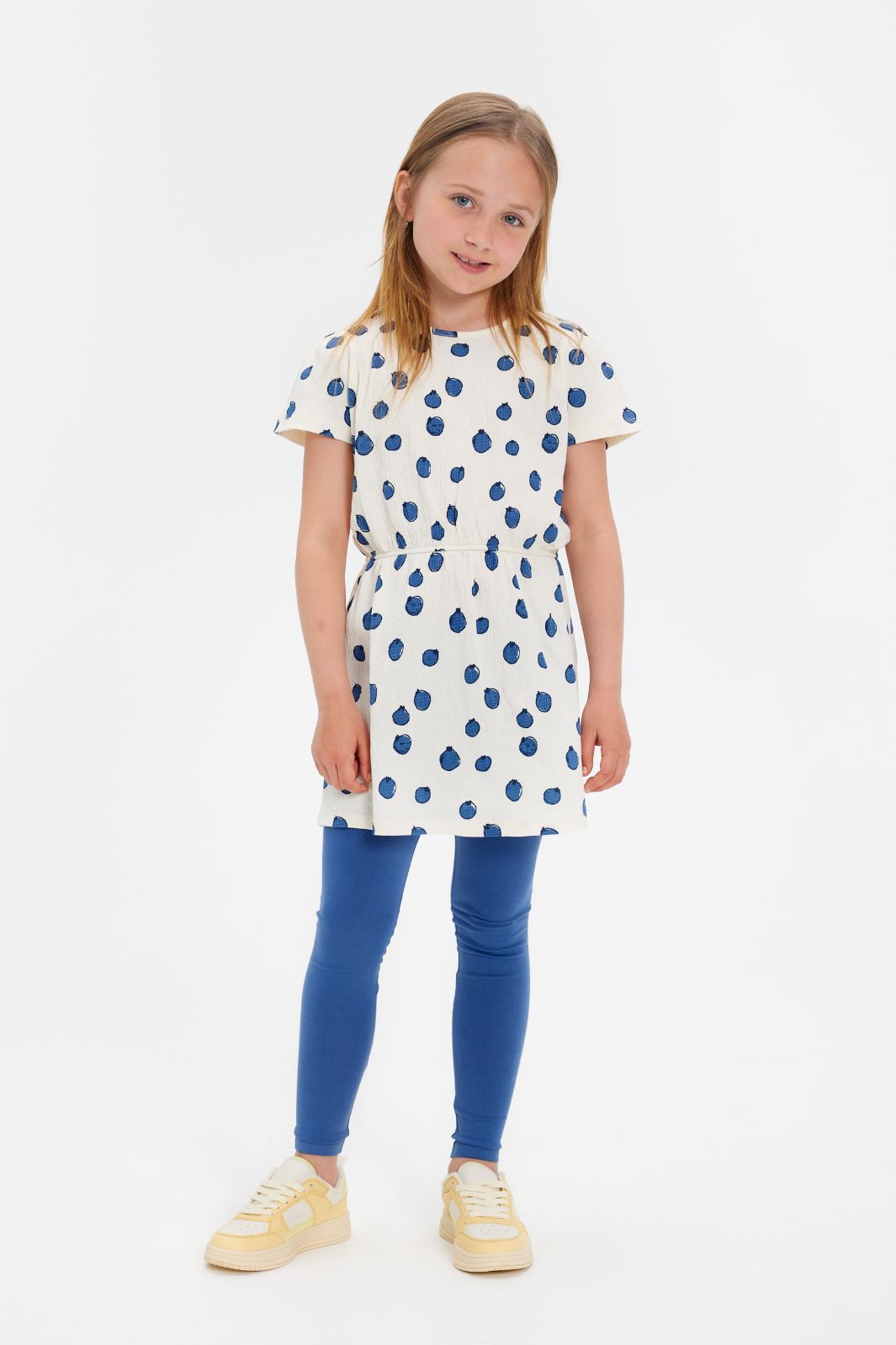 Soft Gallery - SGHillaria Blueberries SS Dress - Gardenia Kjoler 