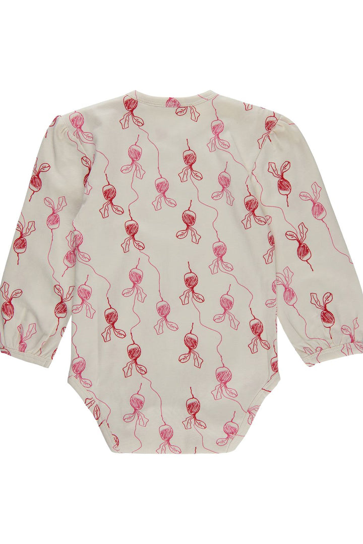 Soft Gallery - SGLalil Radish LS body - Gardenia Bodysuits 