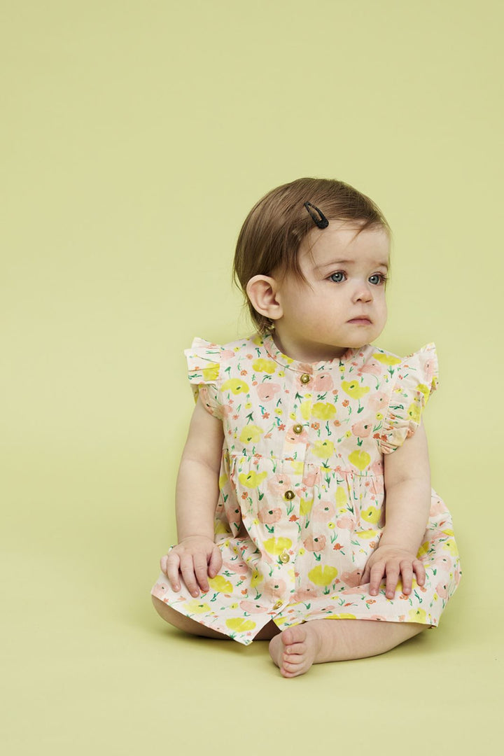 Soft Gallery - SGLillen Garden Flower Dress - Gardenia Kjoler 