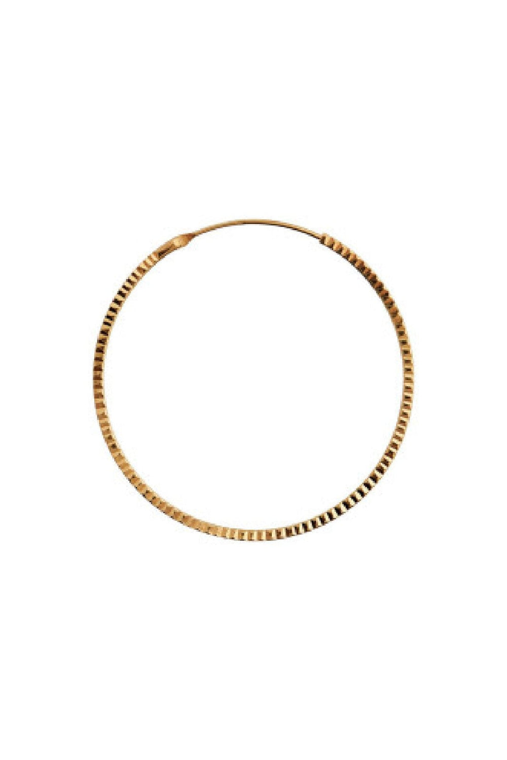 Stine A - Big Etoile Creol Earring - Gold - 1191-02-S Øreringe 
