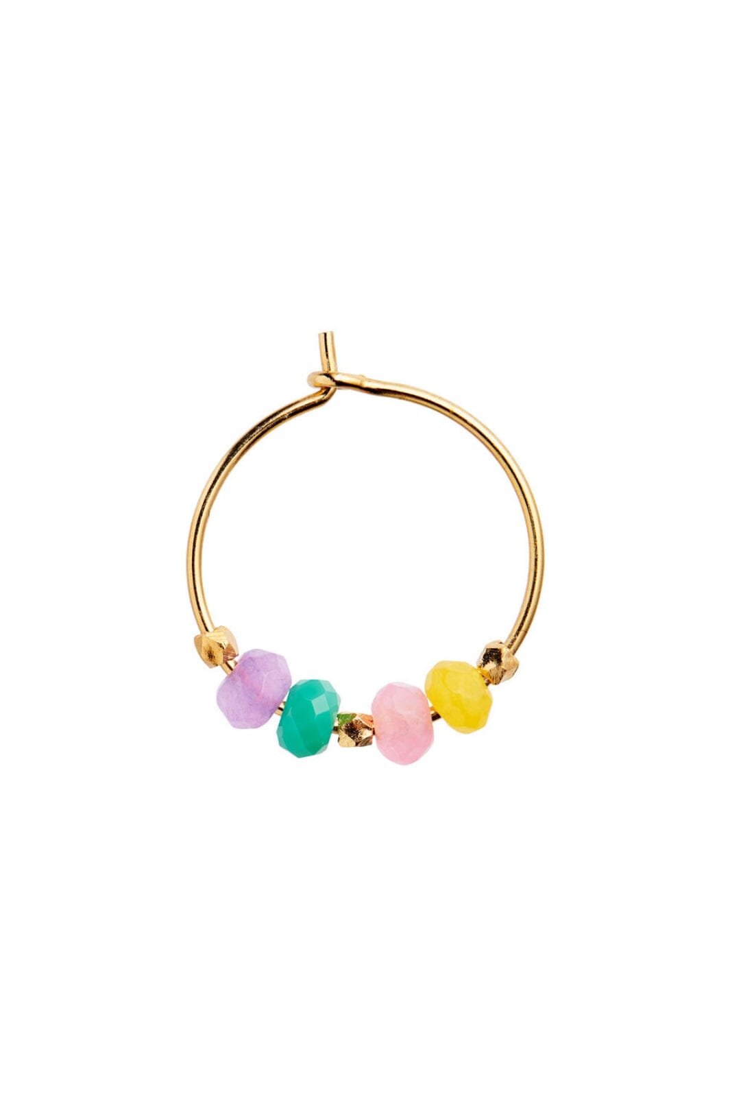 Stine A - Color Crush Hoop California Mix Gold - 1269-02-S Øreringe 