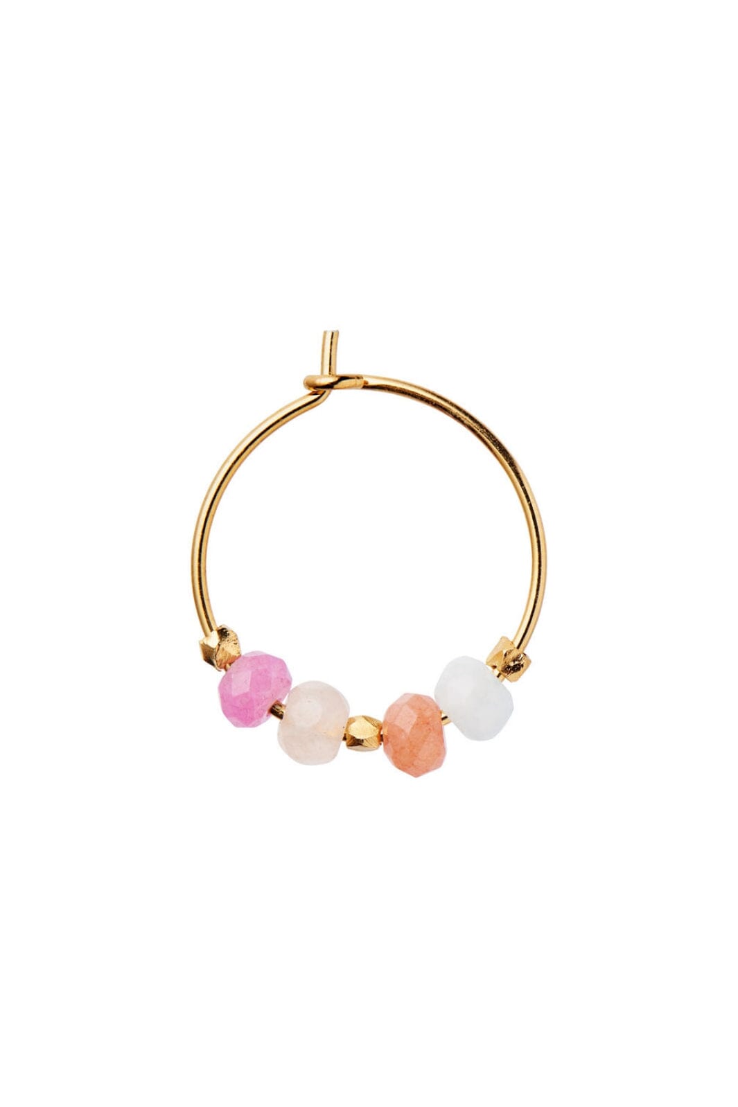 Stine A - Color Crush Hoop Iceland Mix Gold - 1270-02-S Øreringe 