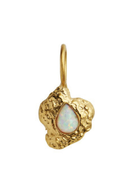 Stine A - Ocean Glimpse Pendant With Opal - 5057-02-Os Vedhæng 