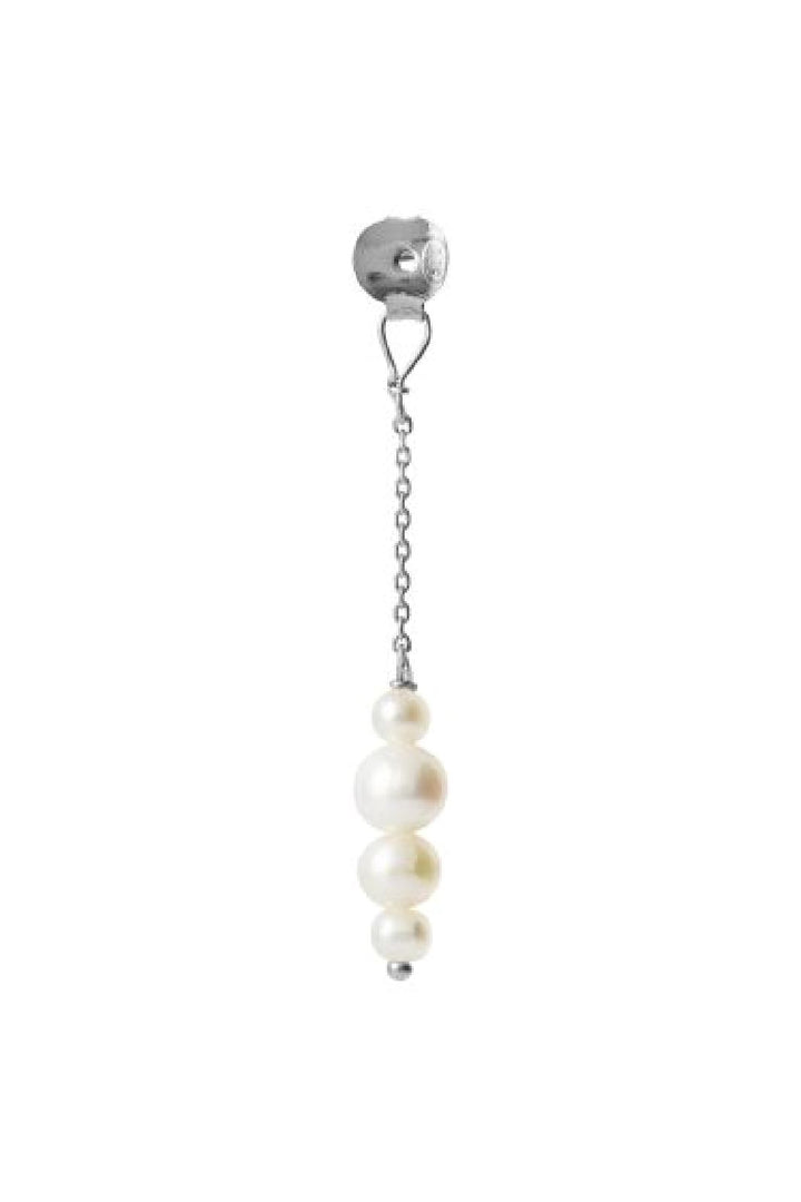 Stine A - Pearl Berries Behind Ear Earring 1310-00 - Silver Øreringe 