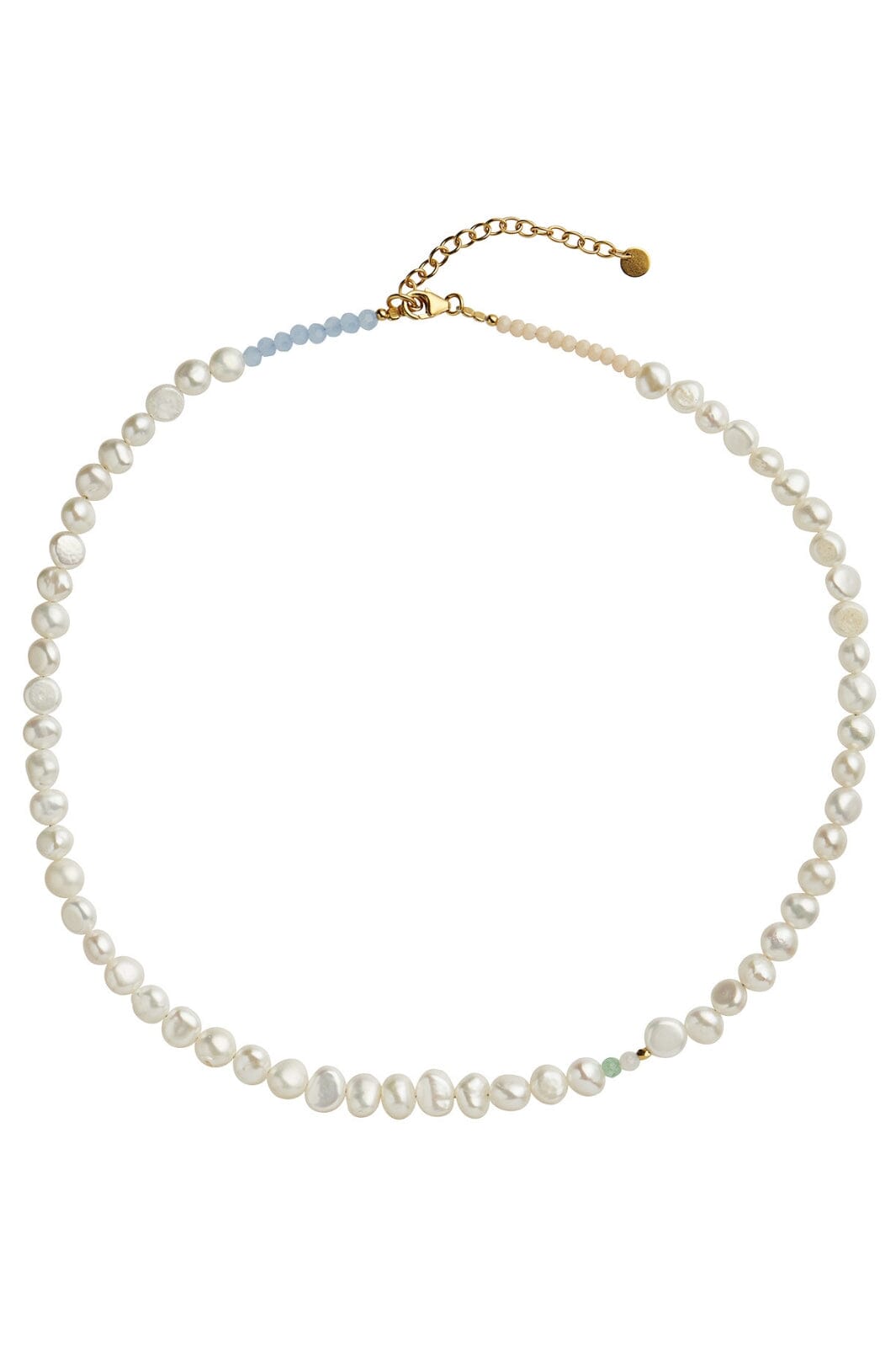 Stine A - Perlie Creme Necklace - 2044-02-Os Halskæder 