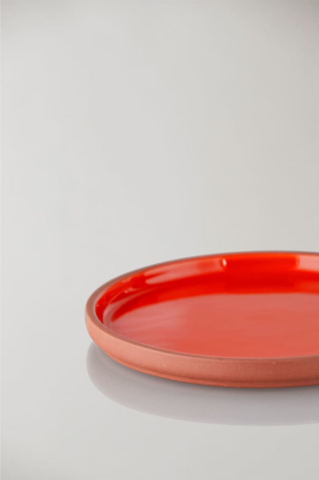 Studio About - Clayware, Plate, Medium, 2 Pcs, Terracotta/Red, 18515Tr Køkkentilbehør 