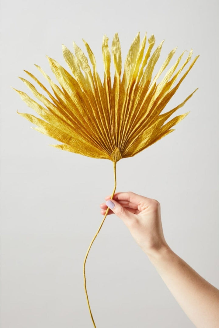 Studio About - Paper Flower, Palm, Ochra, 350550O Interiør 