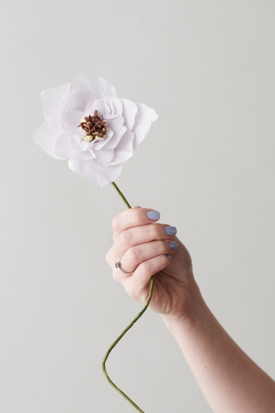 Studio About - Paper Flower, Poppy, Purple, 130430P Interiør 