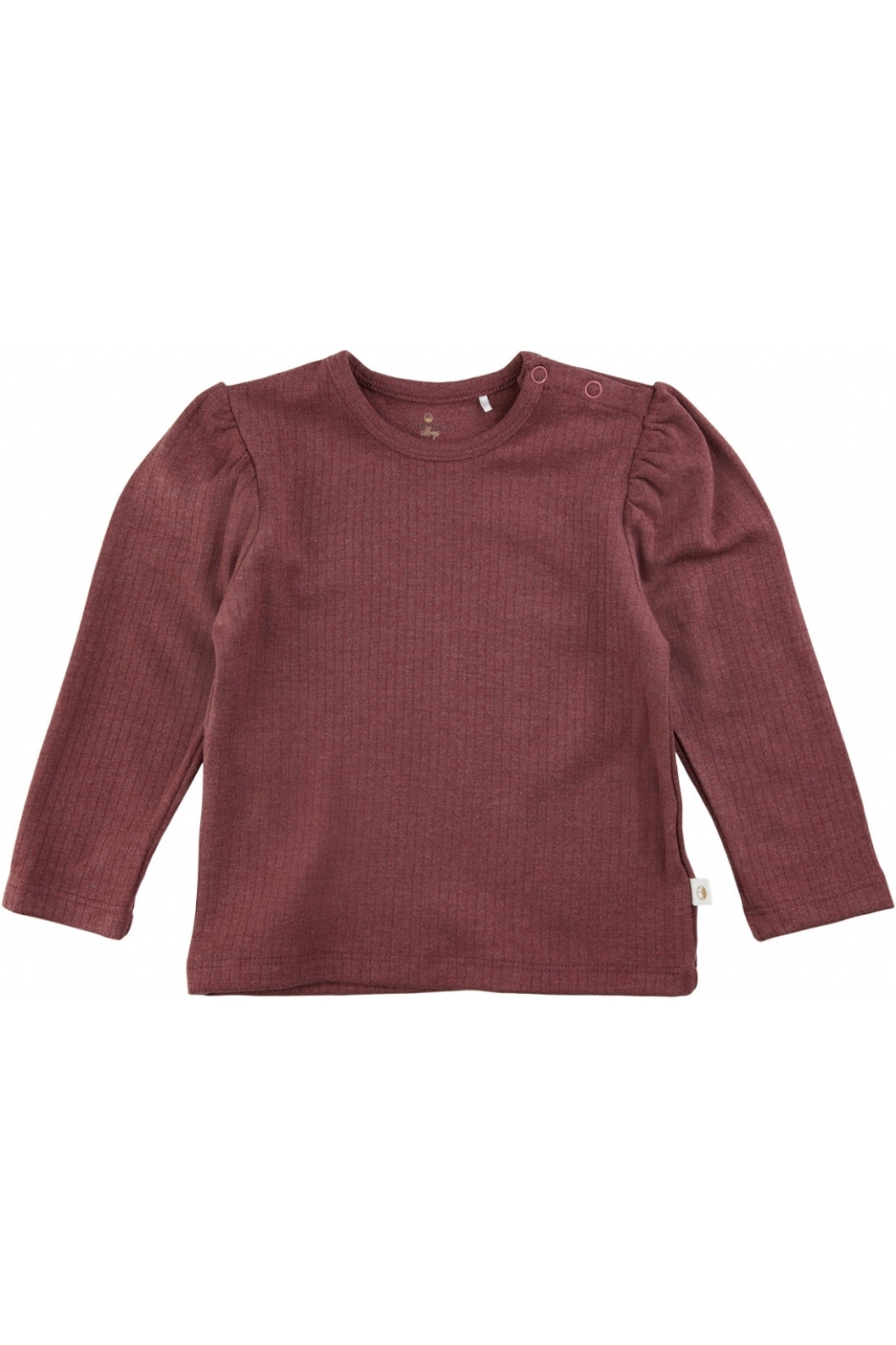 The New Siblings - Tnsdorit L_S Tee - Marron Bluser 