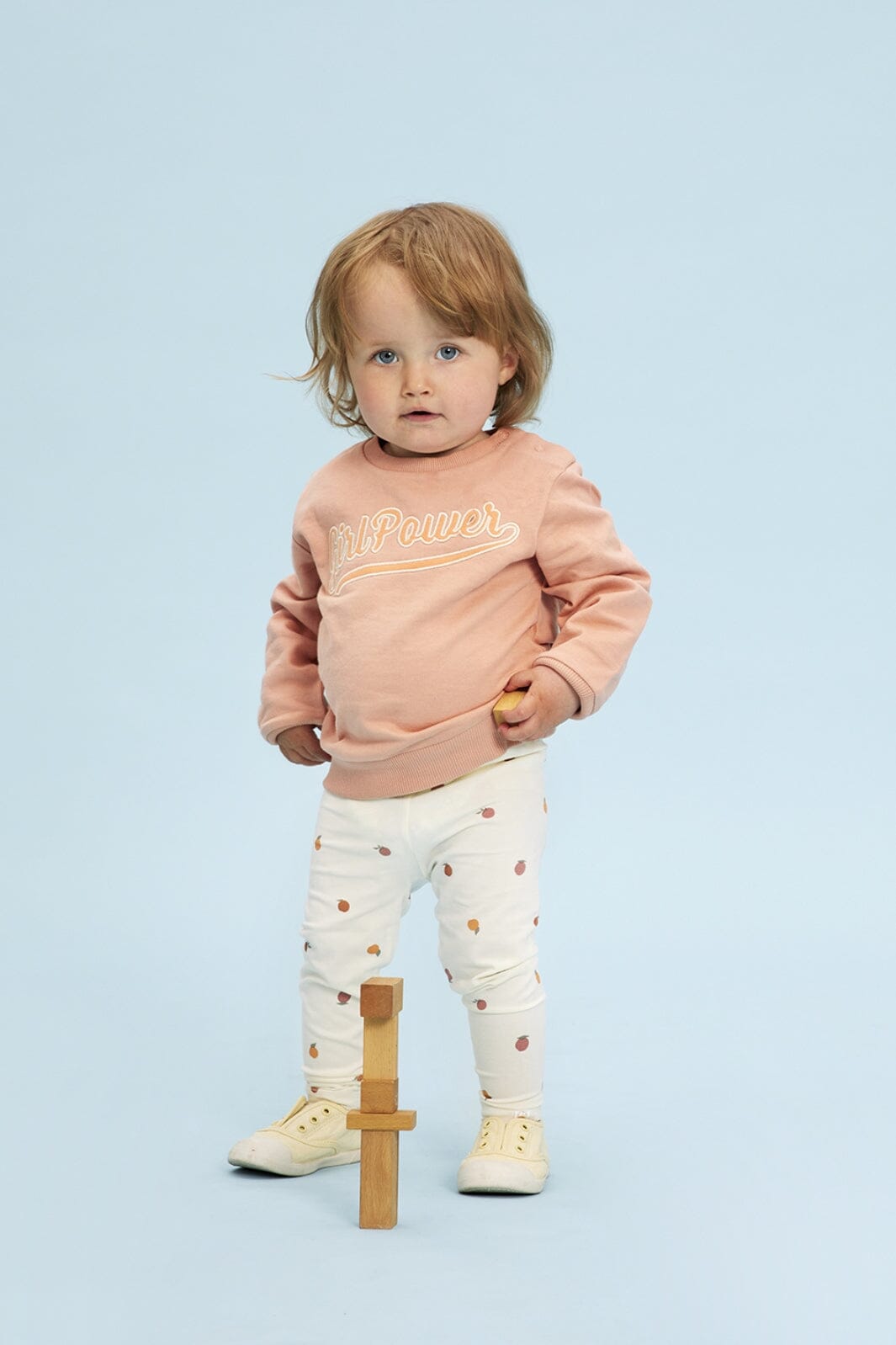 The New Siblings - Tnsfala Sweatshirt - Peach Beige Sweatshirts 