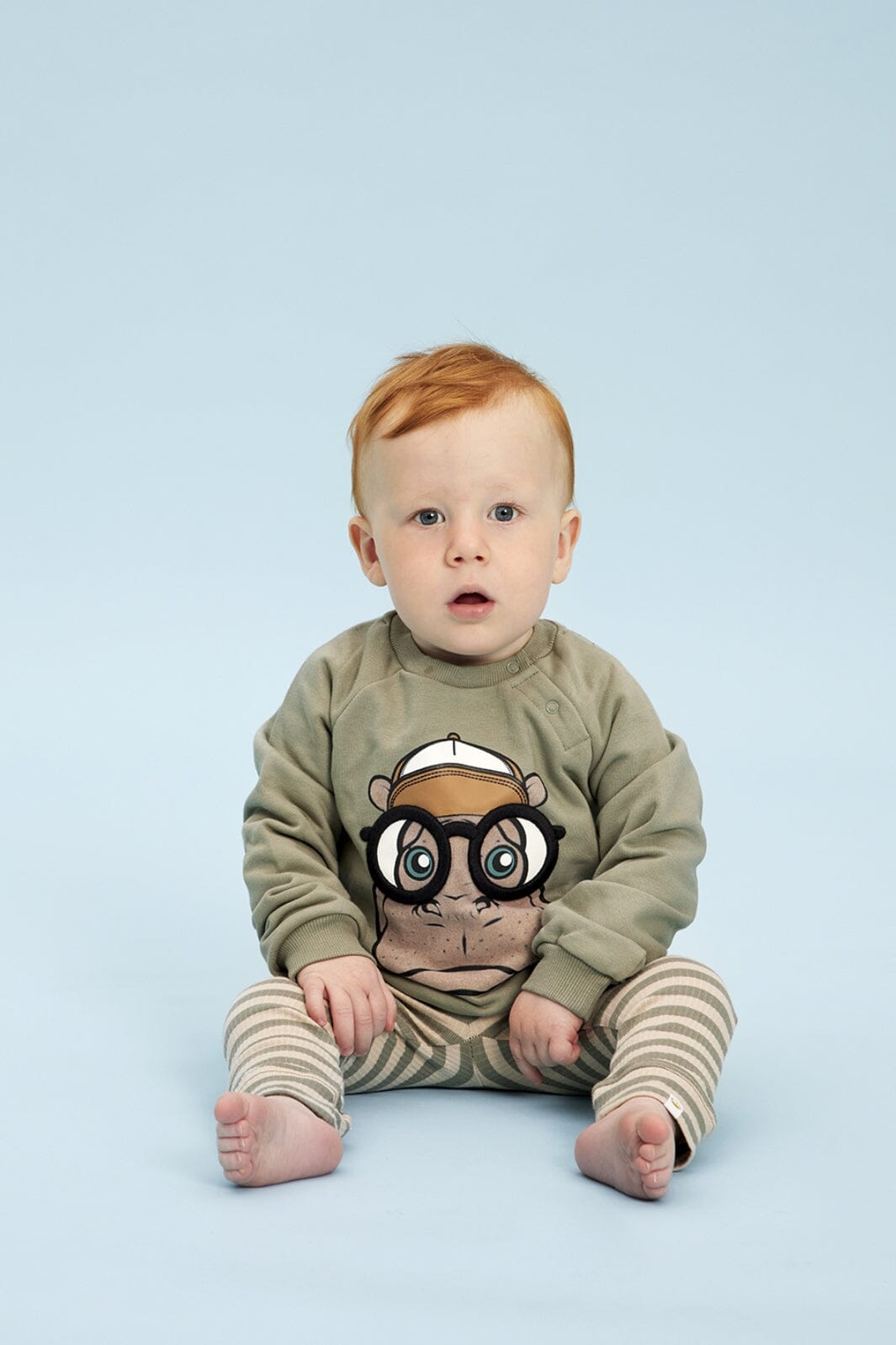 The New Siblings - Tnsfinn Rib Leggings - Shadow Leggings 