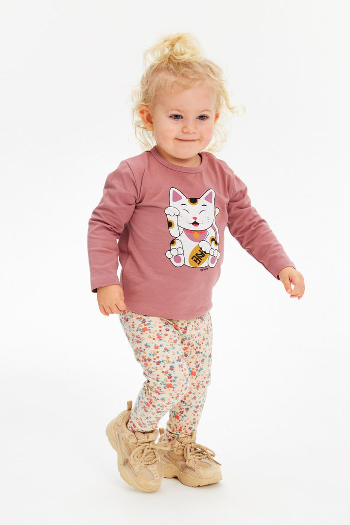 The New Siblings - Tnsirmelin Leggings - Oatmeal Leggings 