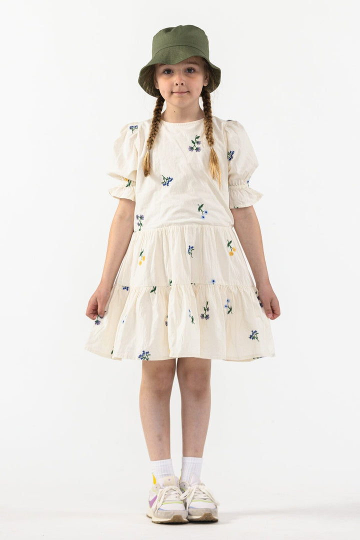 The New - Tnfifia 2/4 Dress - White Swan 