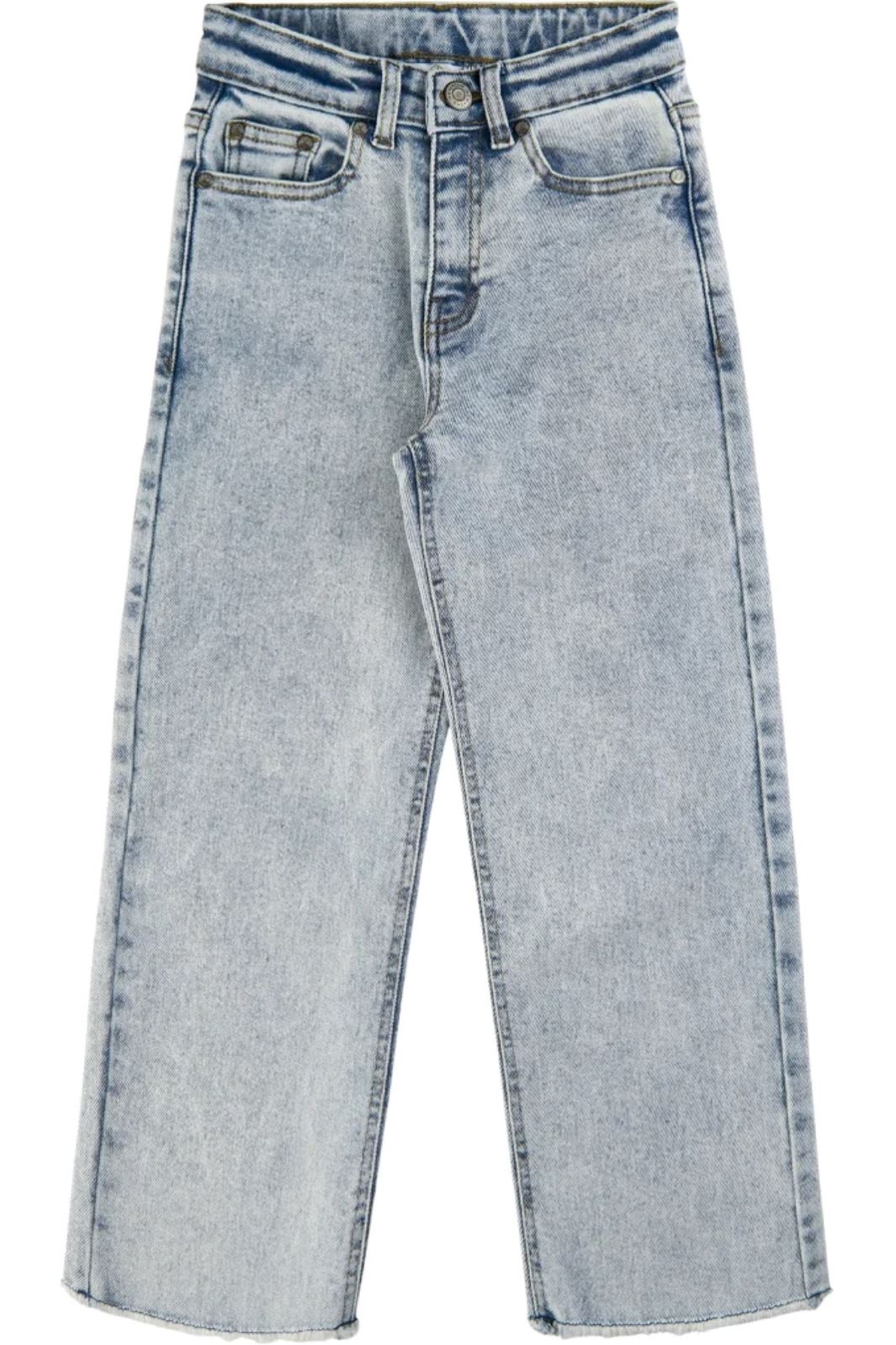 The New - Tnfille Wide Jeans - Light Blue Bukser 