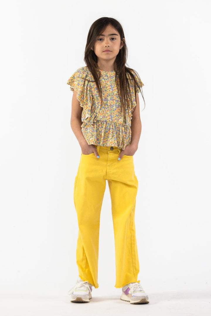 The New - Tnfry S_S Tee - Flower Aop 