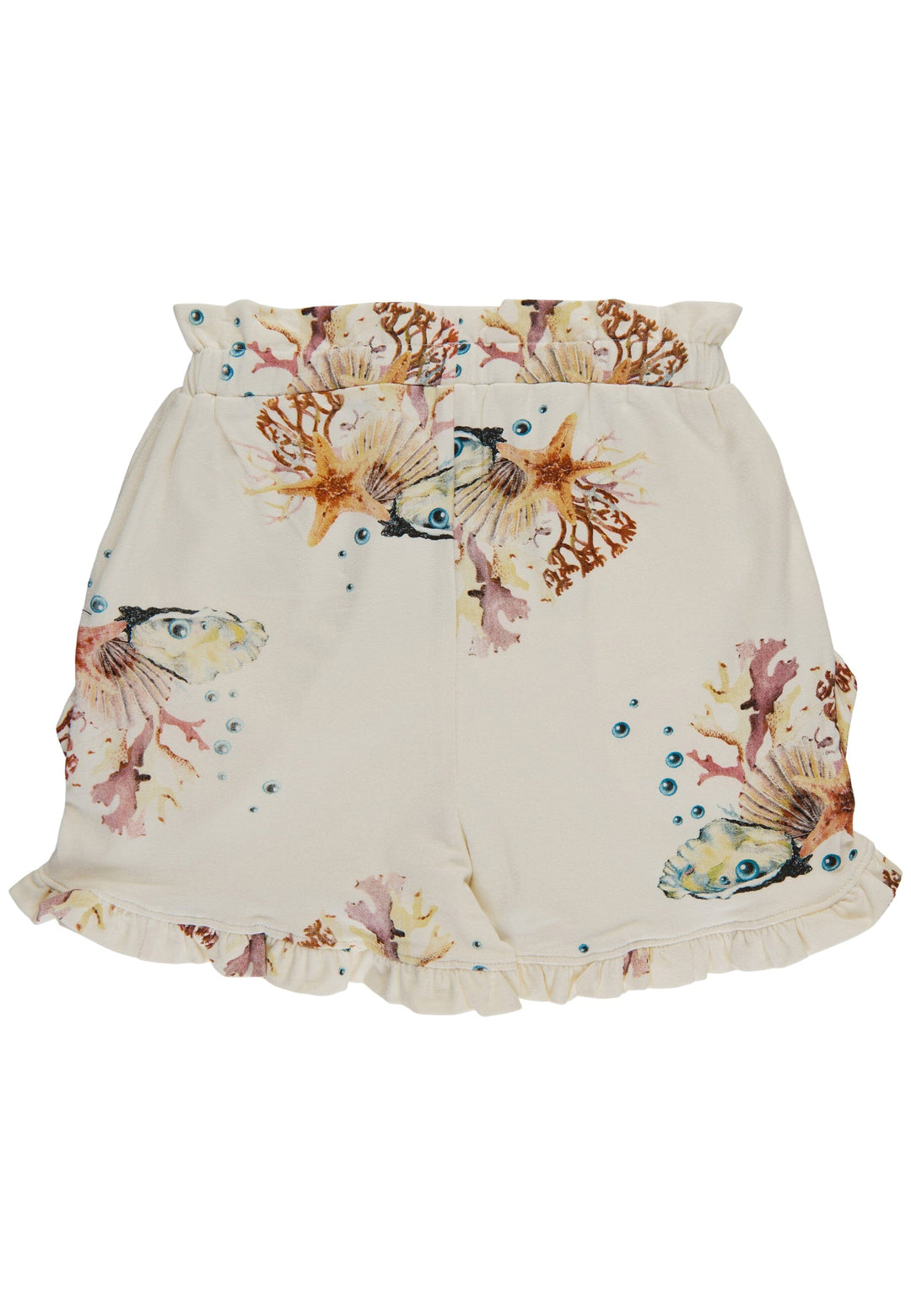 The New - Tngiselle Shorts - White Swan Coral Aop Shorts 