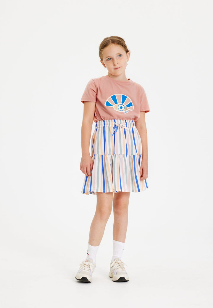 The New - Tngoa Skirt - Multi Stripe Nederdele 