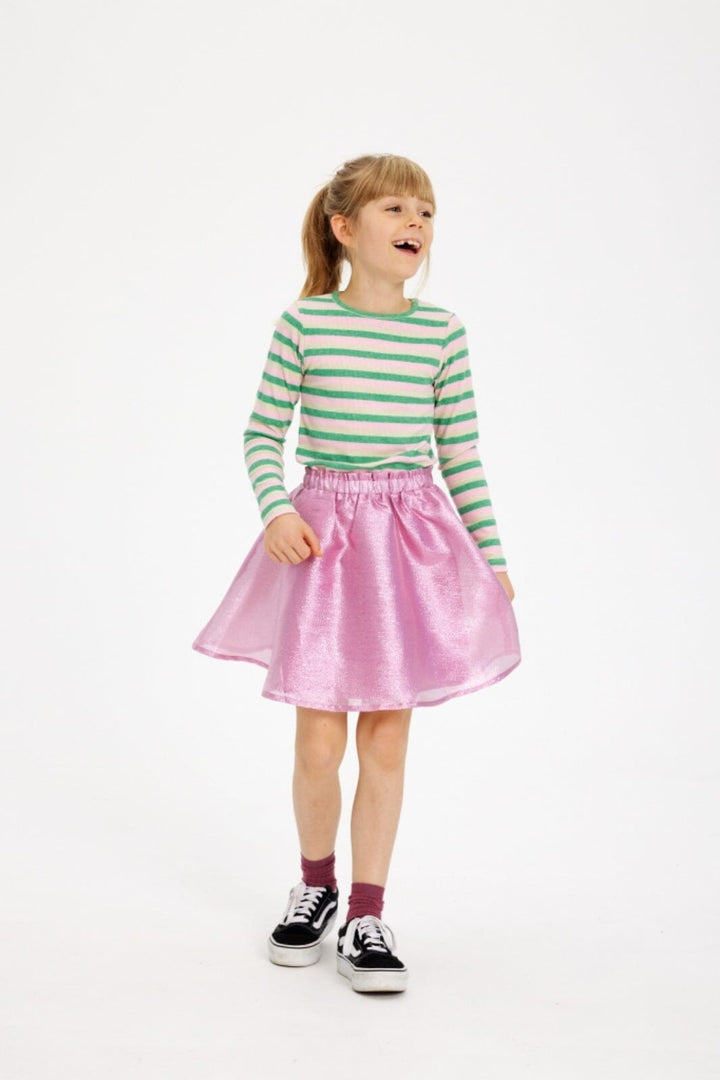 The New - Tnhailee Rib L_S Tee - Pastel Lavender 