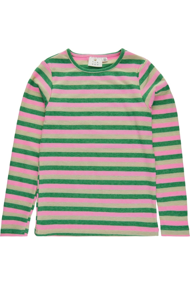 The New - Tnhailee Rib L_S Tee - Pastel Lavender 