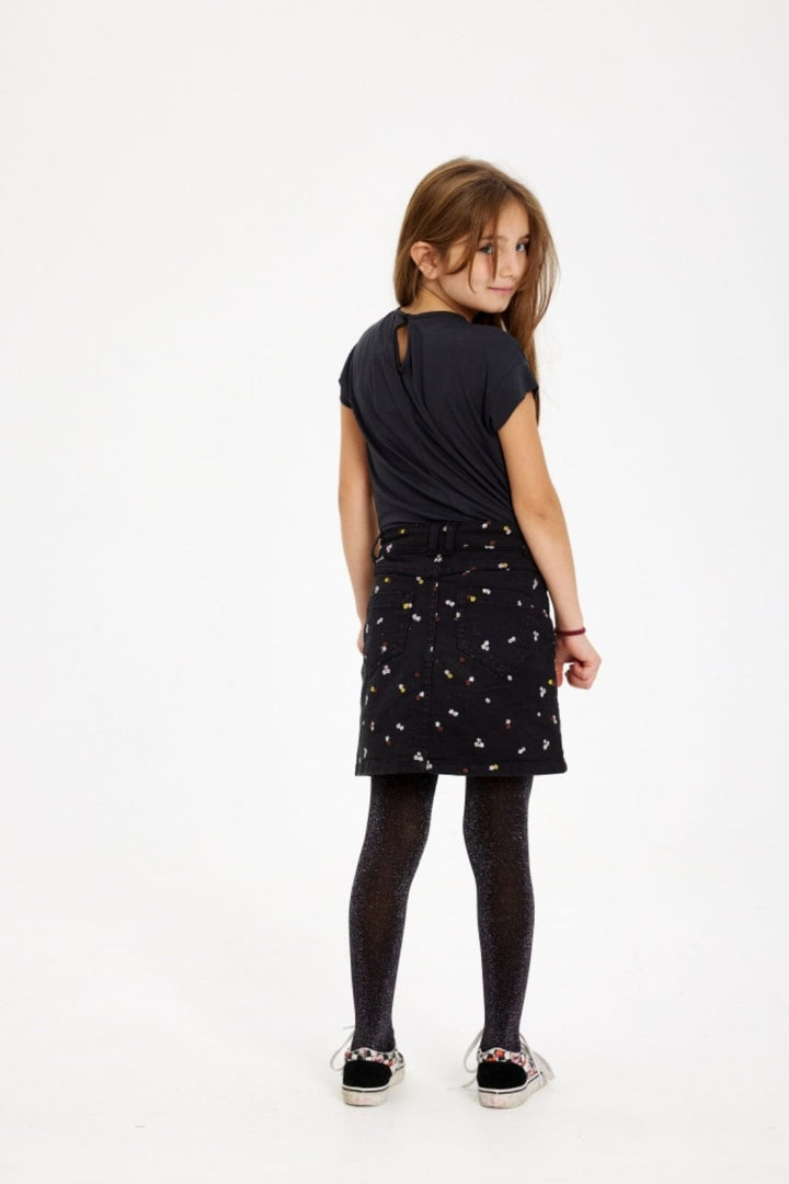 The New - Tnhellen Denim Skirt - Phantom 