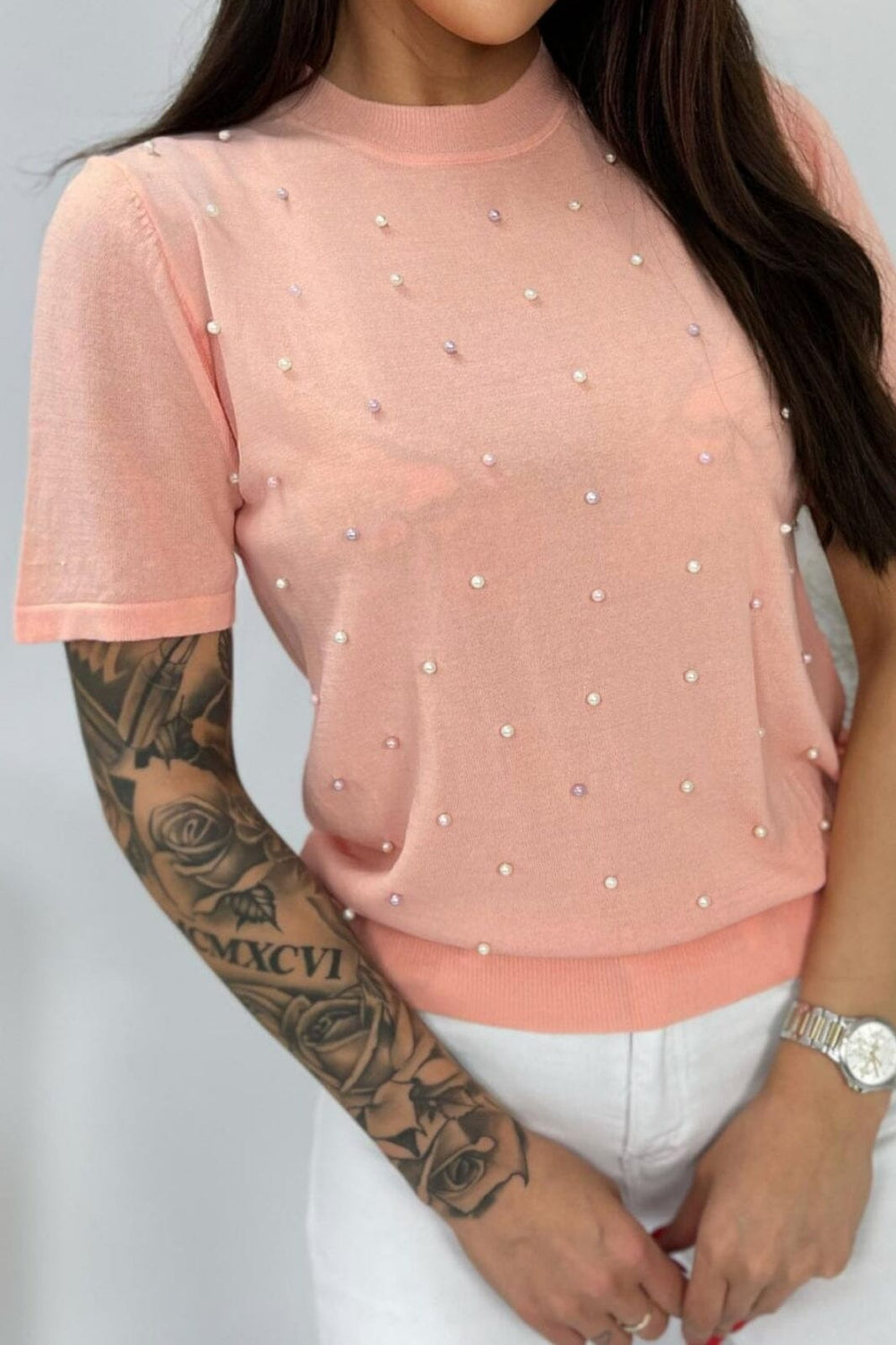 Top A2539 - Rose T-shirts 