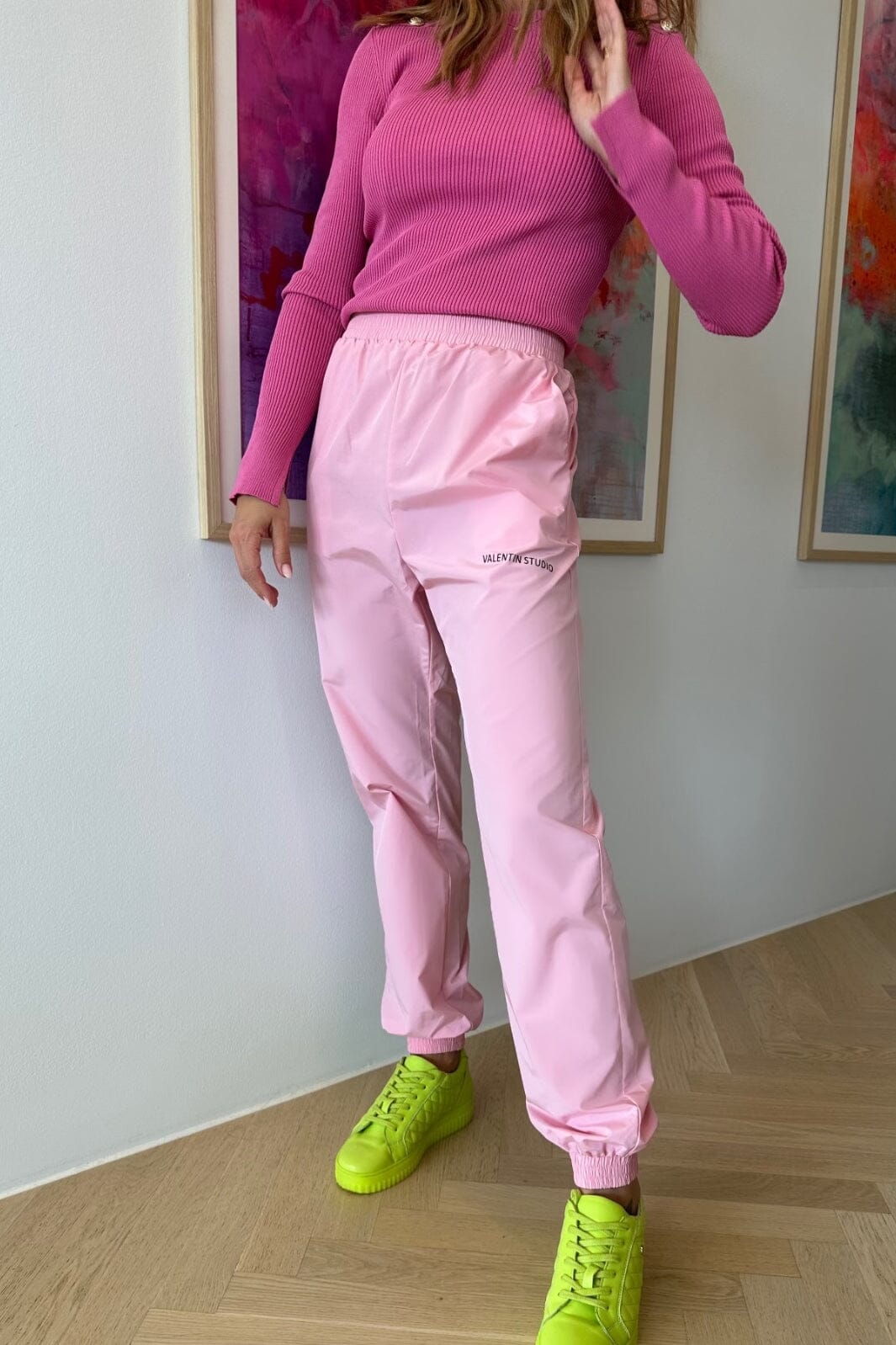 Valentin Studio - Foxy Pants - Soft Pink Bukser 