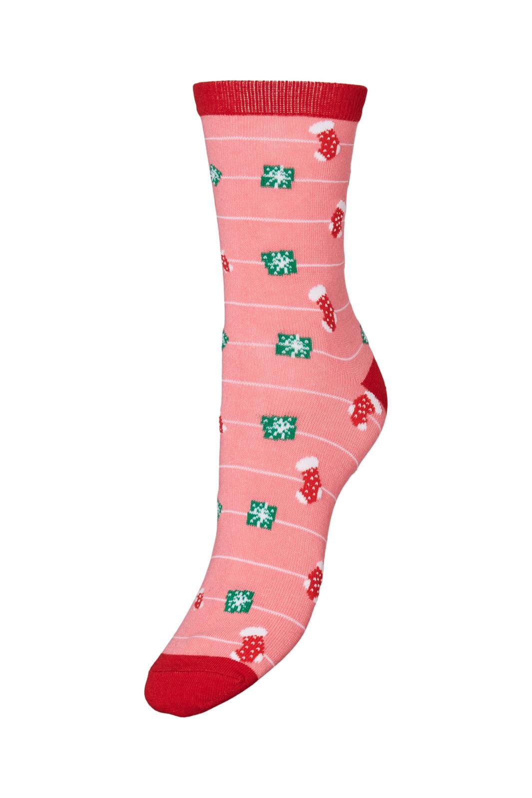 Vero Moda Accessories, Vmelf Socks Xmas, Hot Pink SOCKS AND GIFTS