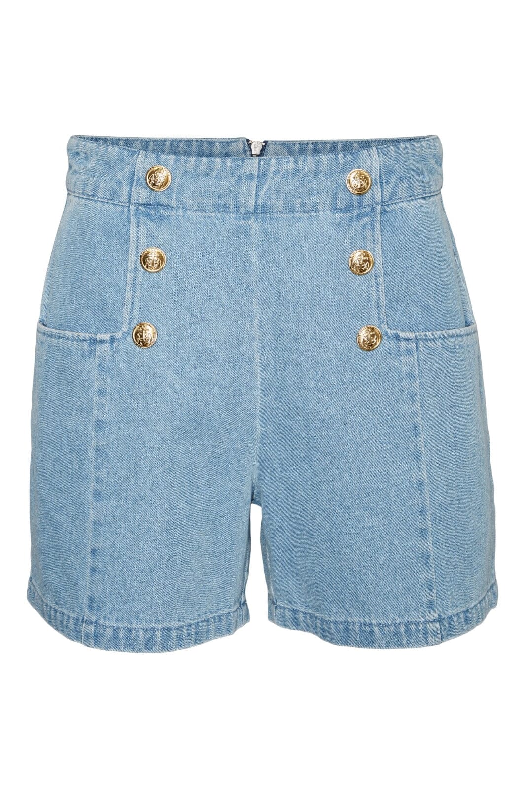 Vero Moda - Vmmartine Hr Short But Denim Shorts Lcs - Medium Blue Denim - Shorts 