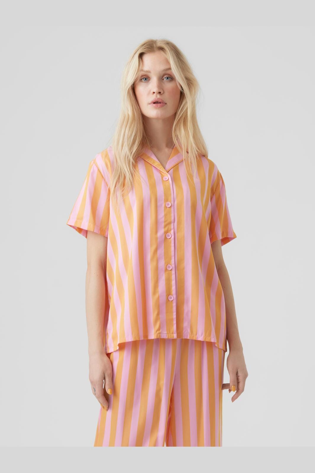 Vero Moda, Vmvikitika 2/4 Shirt, Bonbon RADIANT YELLOW