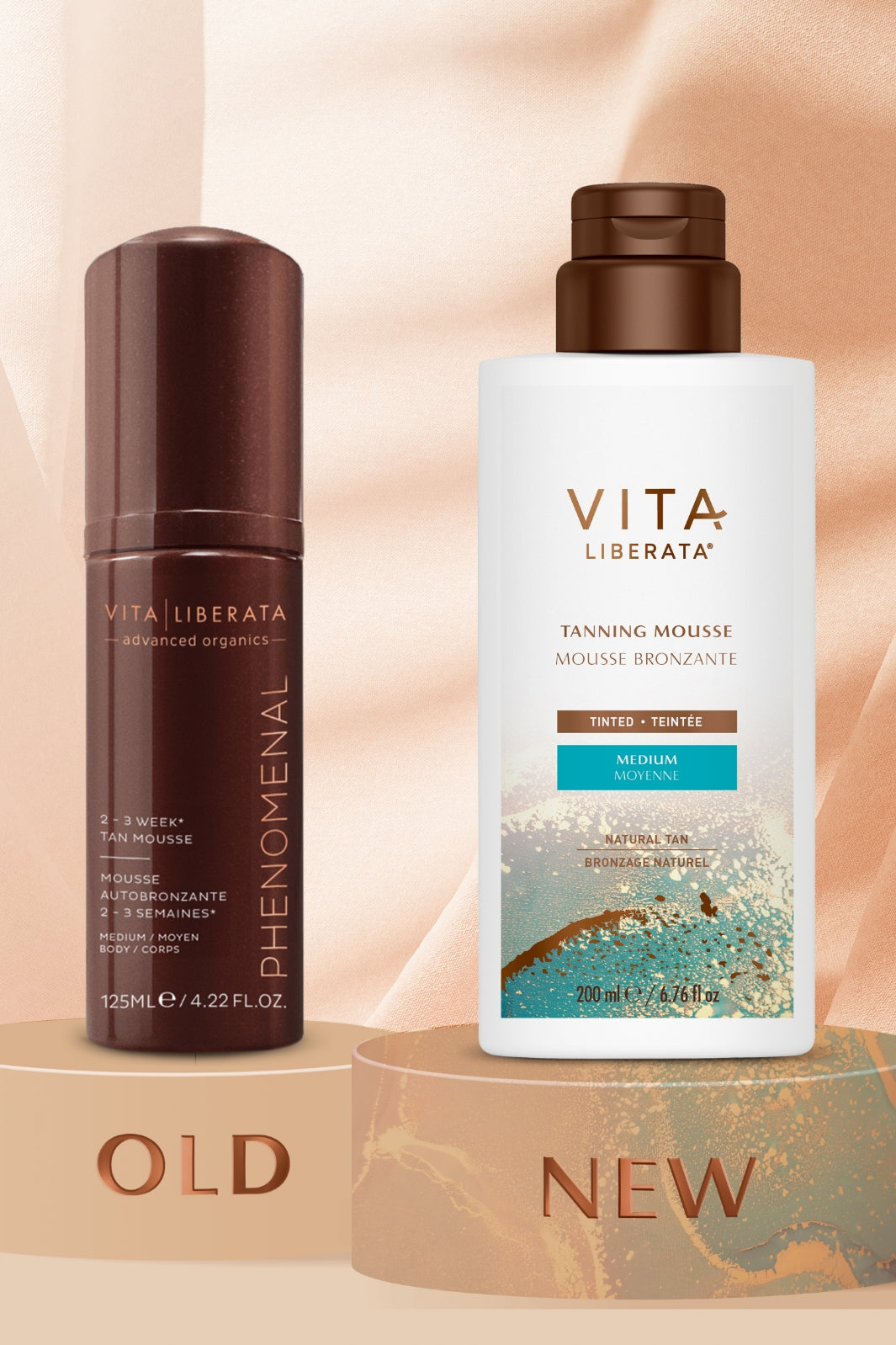 Vita Liberata - Tinted Tanning Mousse - Medium Selvbruner 