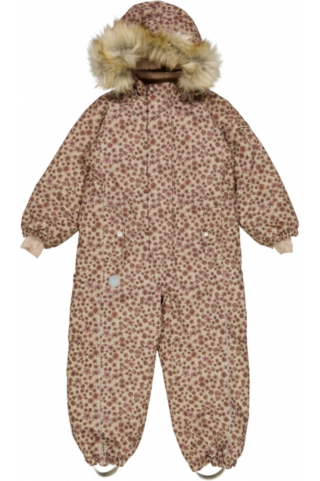 Wheat - Snowsuit Moe Tech - Winter Blush Flowers Flyverdragter 