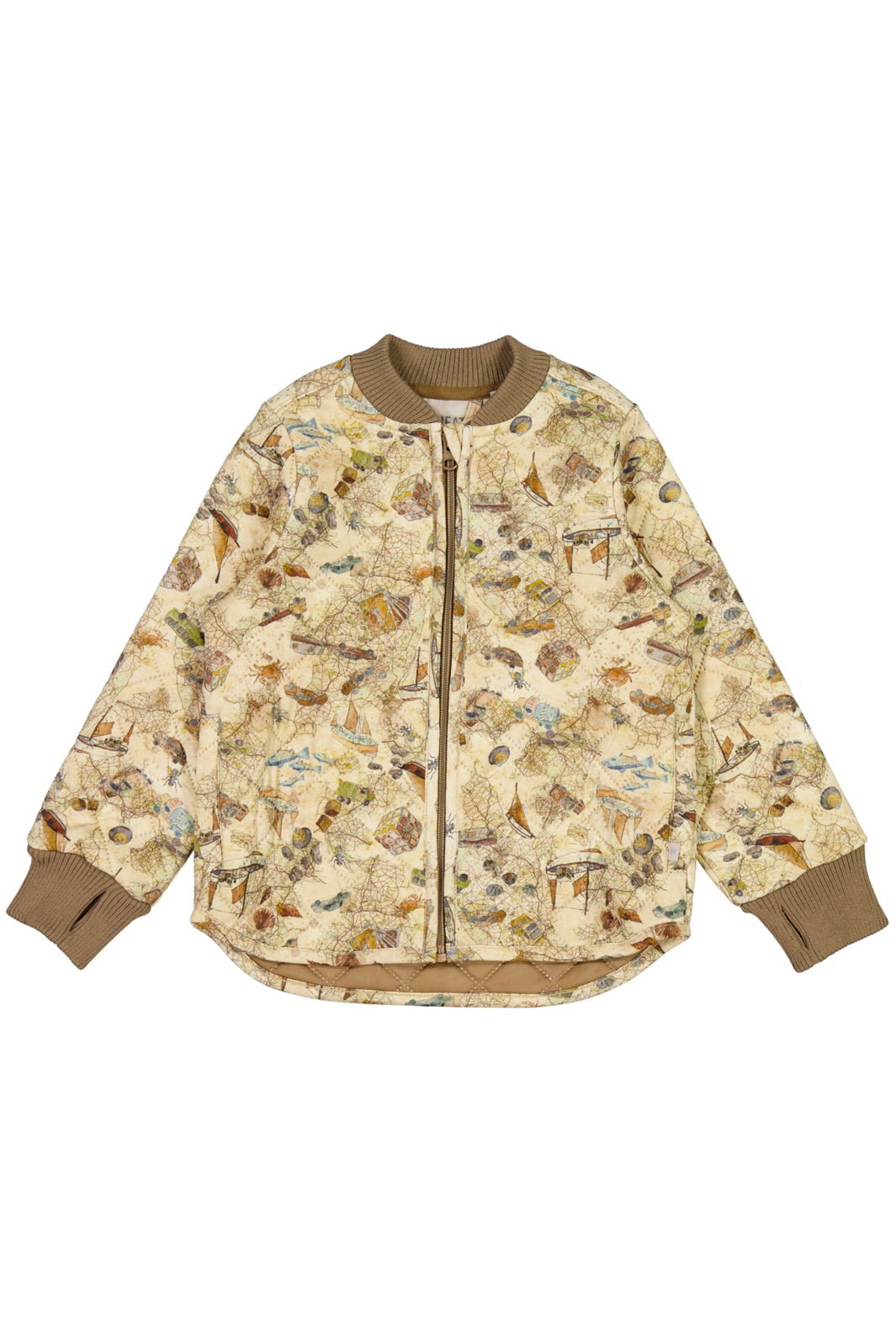Wheat - Thermo Jacket Loui - Holiday Map Termojakker 