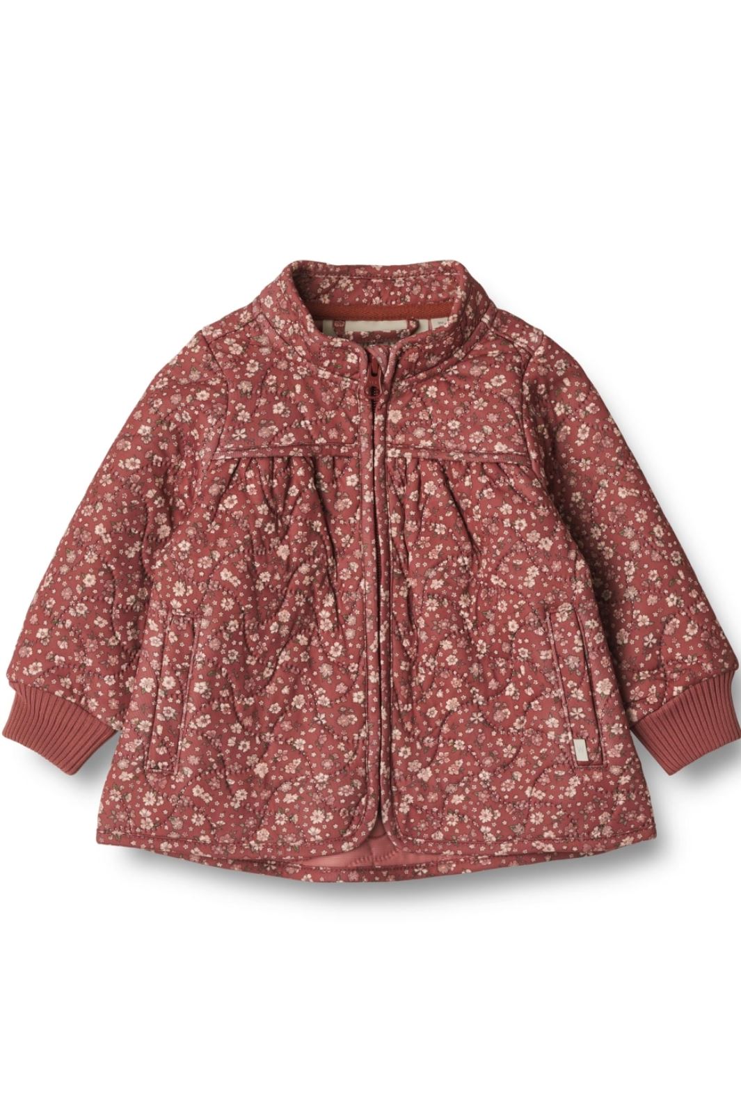 Wheat - Thermo Jacket Thilde - 2077 red flowers Termojakker 