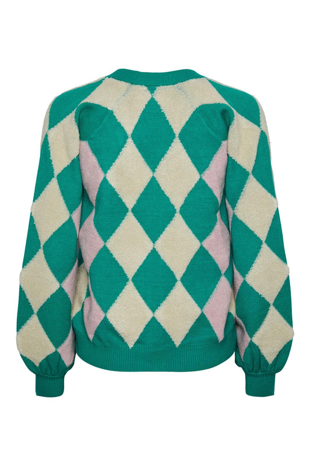 Y.A.S, Yasargyle Ls Knitrdigan, Pepper Green MULTI PATTERN