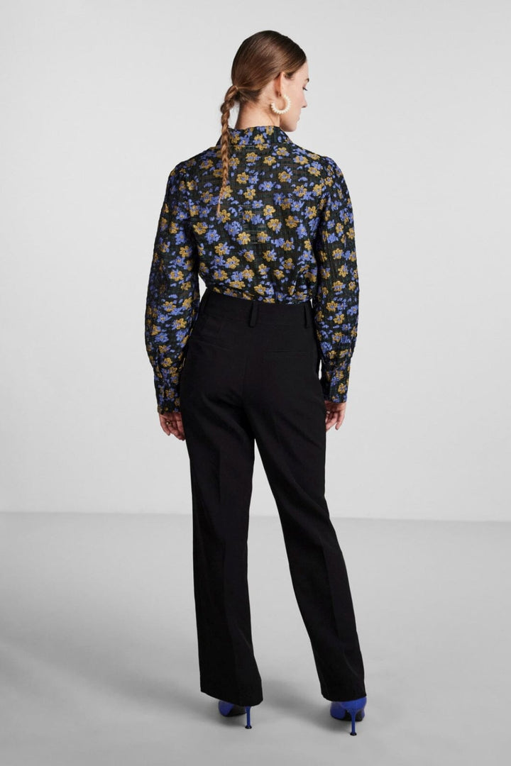 Y.A.S - Yasbluris Flared Pant - Black Bukser 