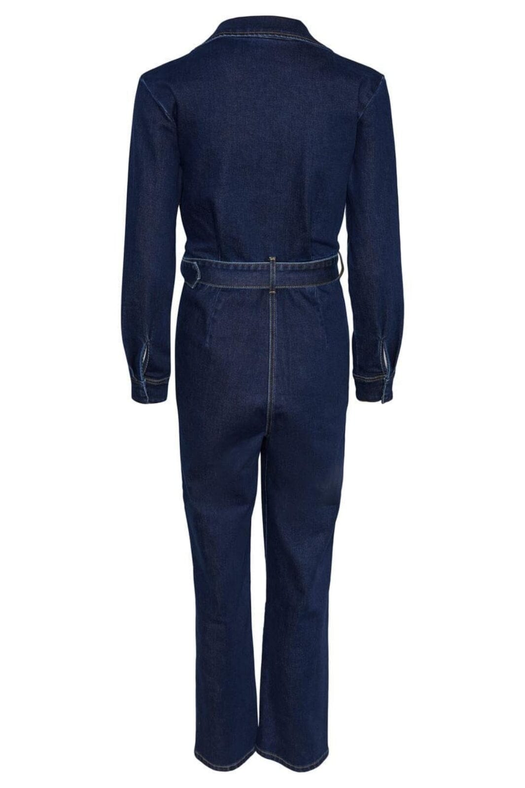 Y.A.S - Yasdonna Ls Denim Jumpsuit S. - 4311555 Dark Blue Denim Buksedragter 